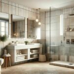 Rénovation carrelage salle de bains : astuces pour un revêtement chic et durable