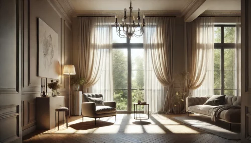 Le choix des rideaux et des stores pour améliorer la luminosité naturelle