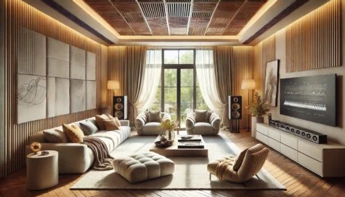 Les techniques et les astuces pour améliorer le confort acoustique dans un salon